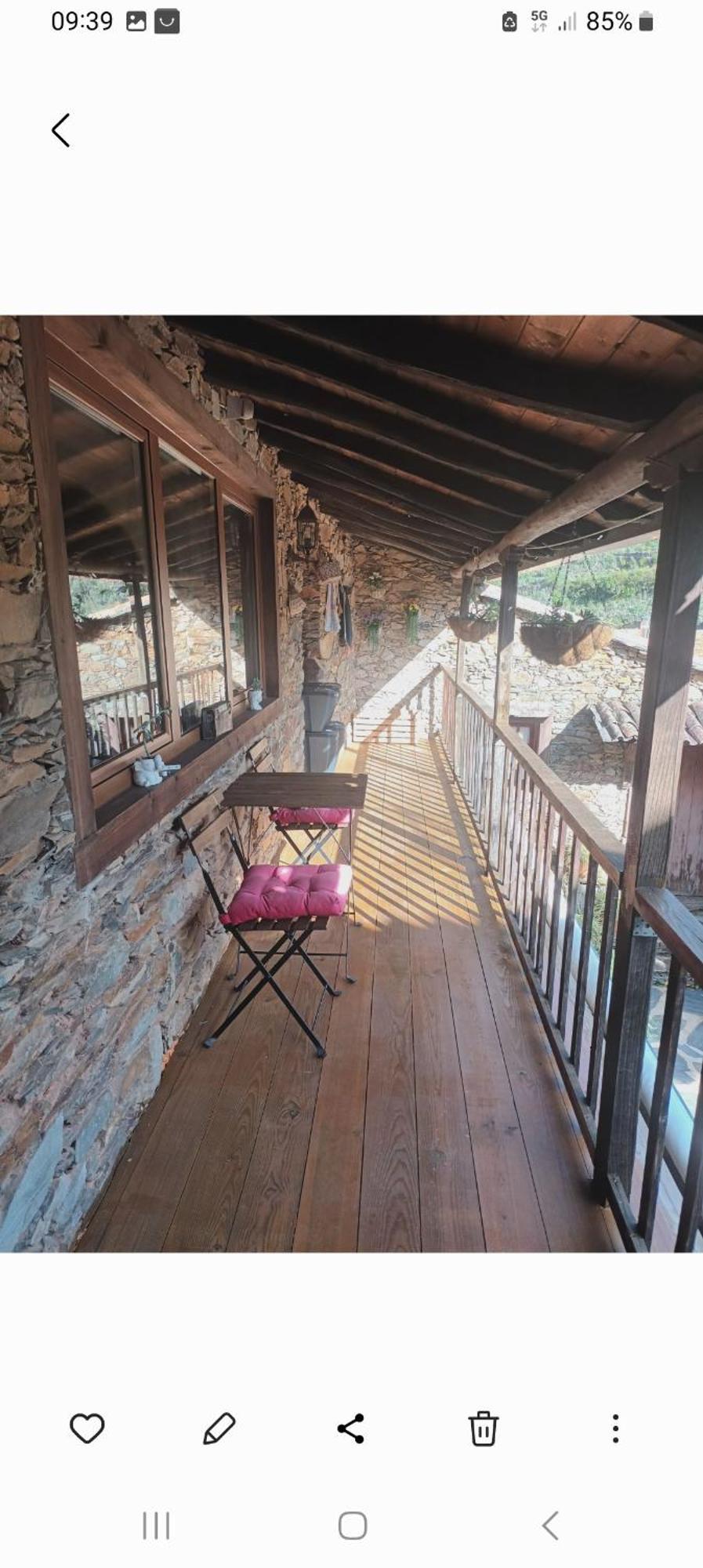 A Casa Da Natalia Guest House Cha de Alvares ภายนอก รูปภาพ